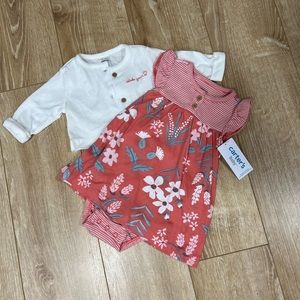 NWT - Baby girl 2 piece set.